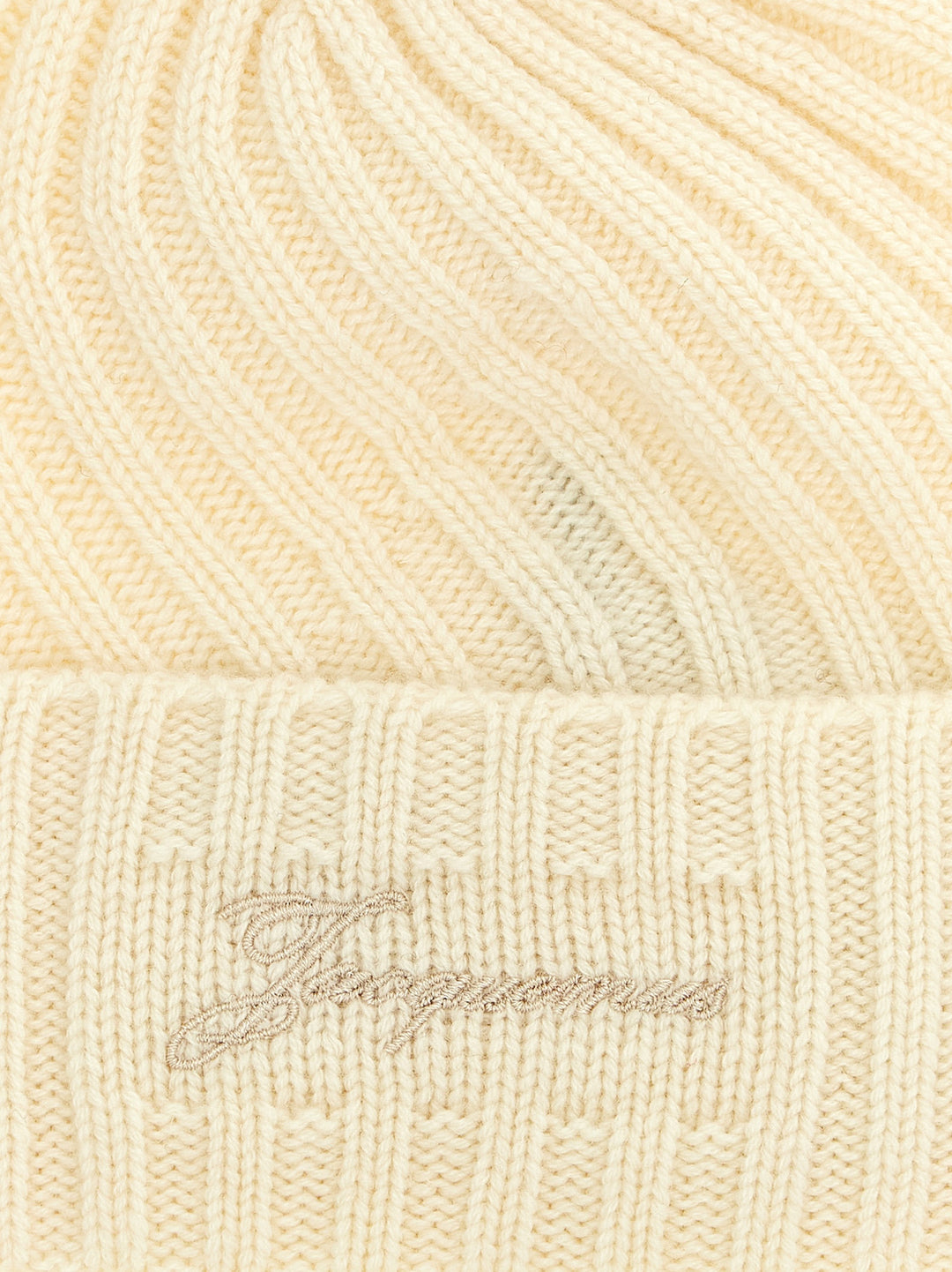 Jacquemus Le Bonnet Tourni Cappelli - Bianco | f2c7a38f5c078fa3a8116df753ea5964834fc89c