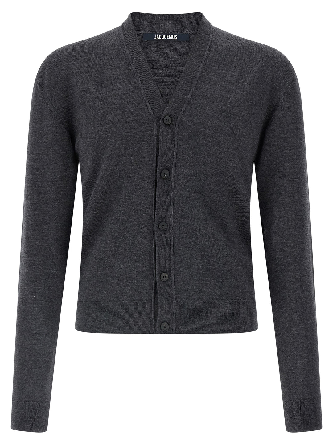 Jacquemus Le Cardigan Brodé Maglioni - Grigio | aaefe119144ed473bd18e538bf6f7d47d918a34f