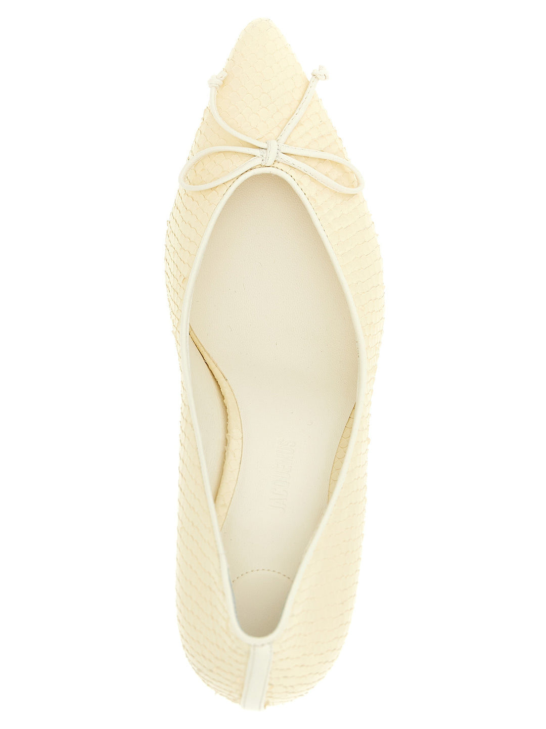 Jacquemus Les Escarpins Tourni Decollete - Beige | 72effd1711d2281640ac63fd64d9b1704ef45c70