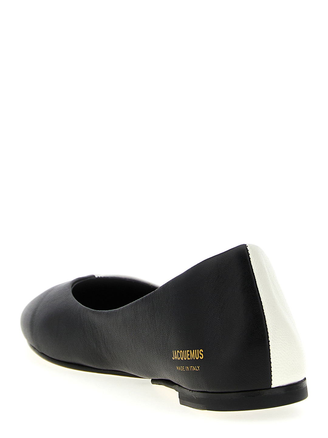 Jacquemus Les Ballerines Ovalo Flat shoes - Bianco/Nero | dd527b0a52924f3f60d9bc8a0d8d11401f47e67e