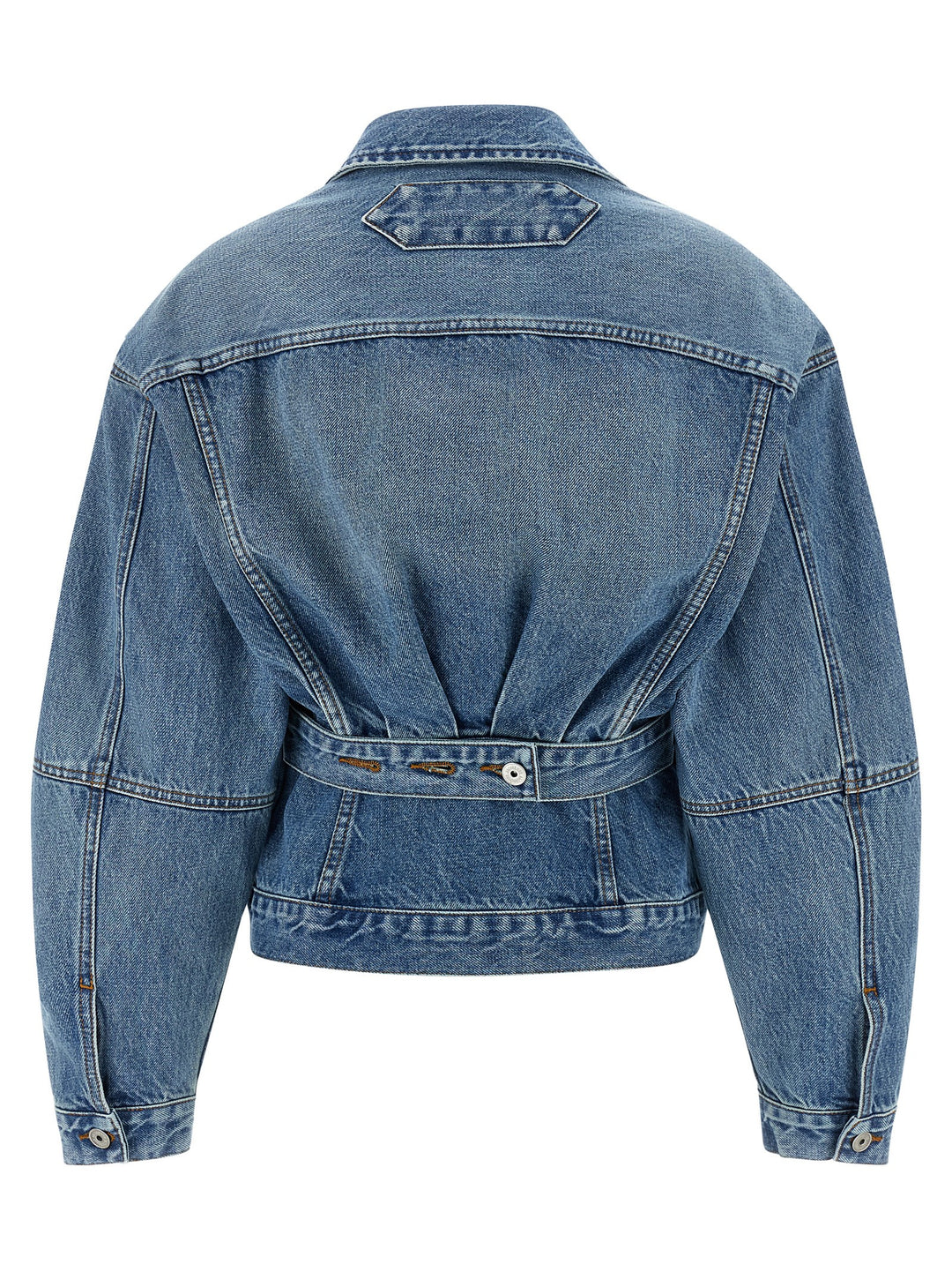 Jacquemus La Veste De-Nimes Puffer Jackets - Blu | ac841ce25361f3ba3f3ba1367866b8ed185a8c10