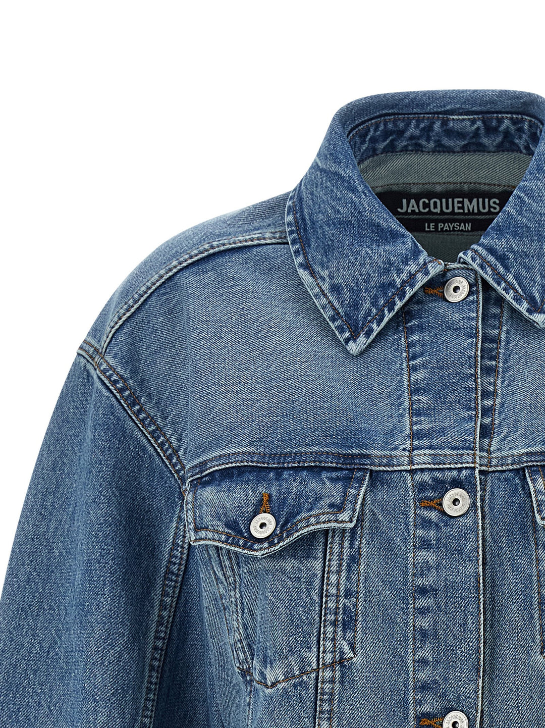 Jacquemus La Veste De-Nimes Puffer Jackets - Blu | a094c5b00b8dc6031e1b64f1a6bcfd6609238af6