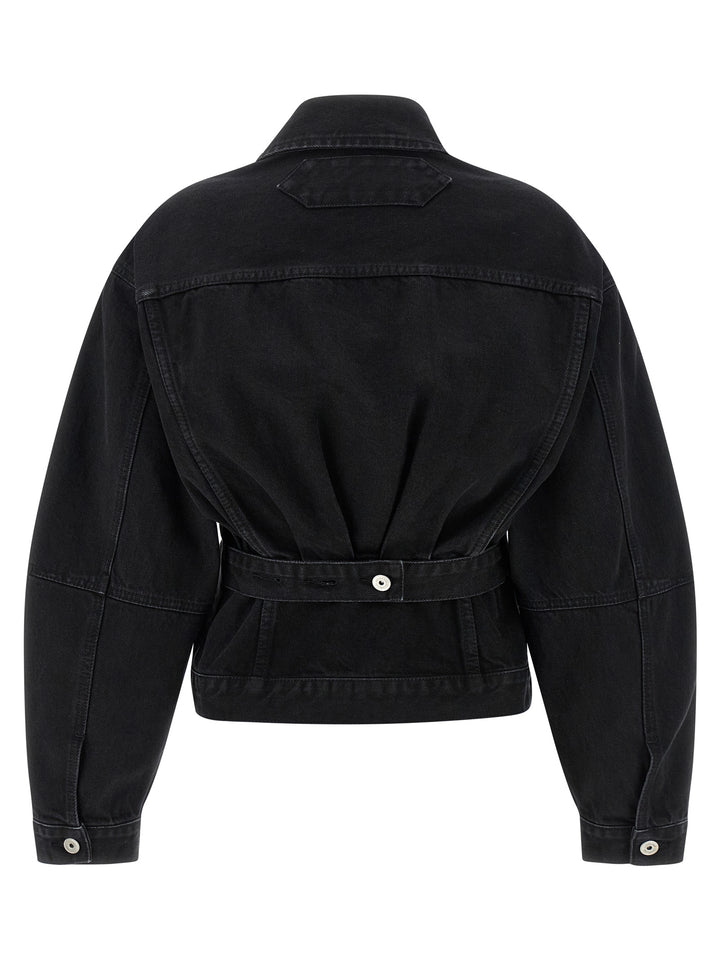Jacquemus La Veste De-Nimes Puffer Jackets - Nero | c6a509cf36c3b15b796d8061d02fc568eb4c9c06