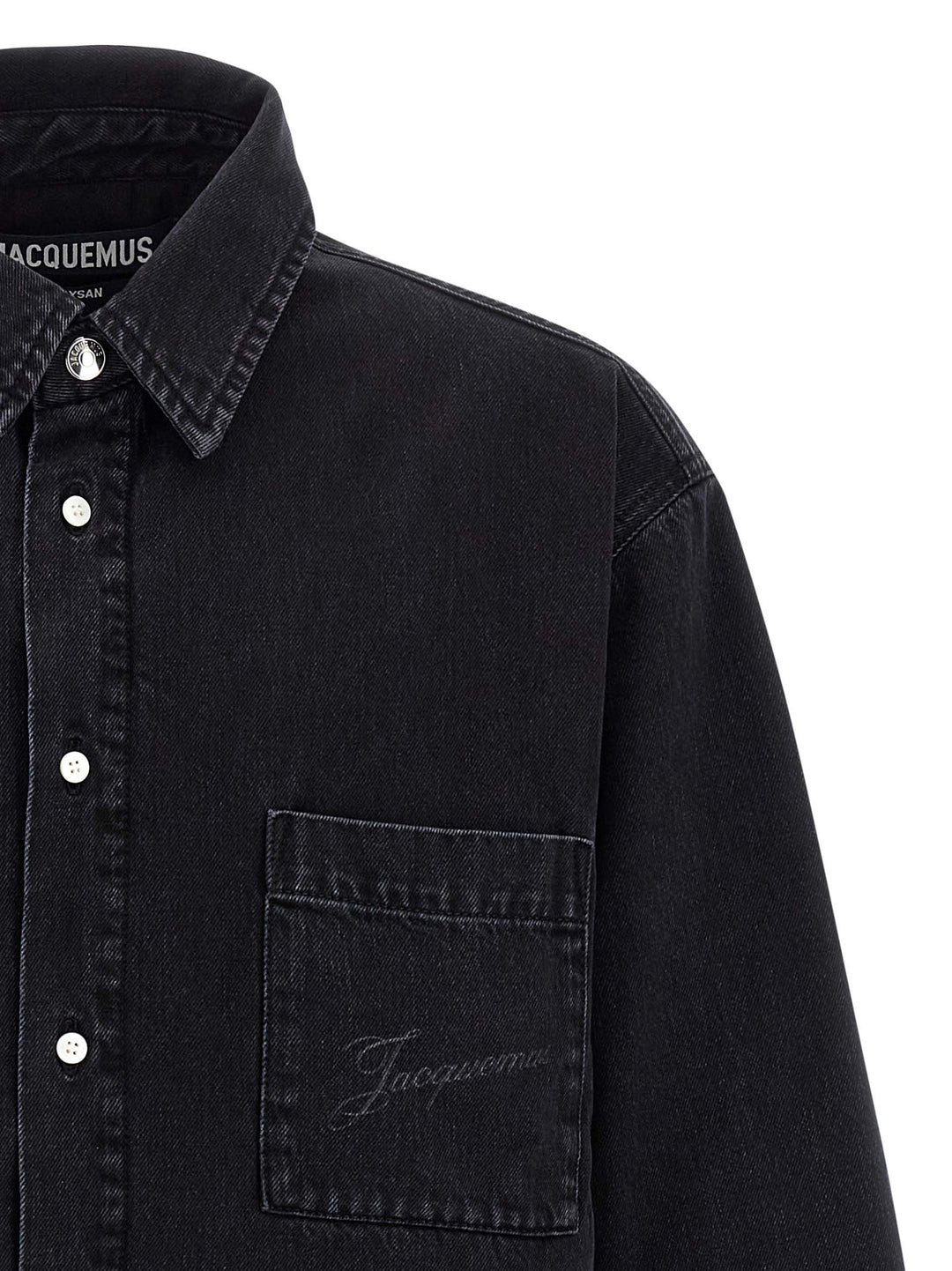 Jacquemus La Chemise Boulanger Camicie - Nero | 44ebc6edf70cab07a738b565092b783a4f621256