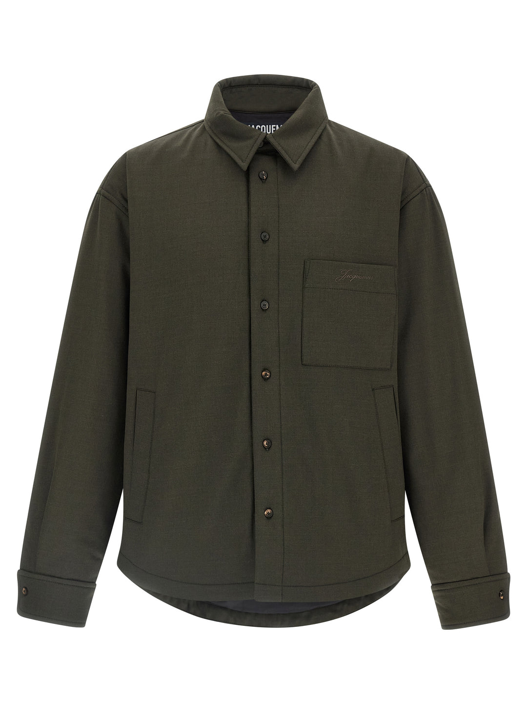 Jacquemus La Chemise Boulanger Puffer Jackets - Verde | 17c62b572432e7c23131e31183ee985d95b10823