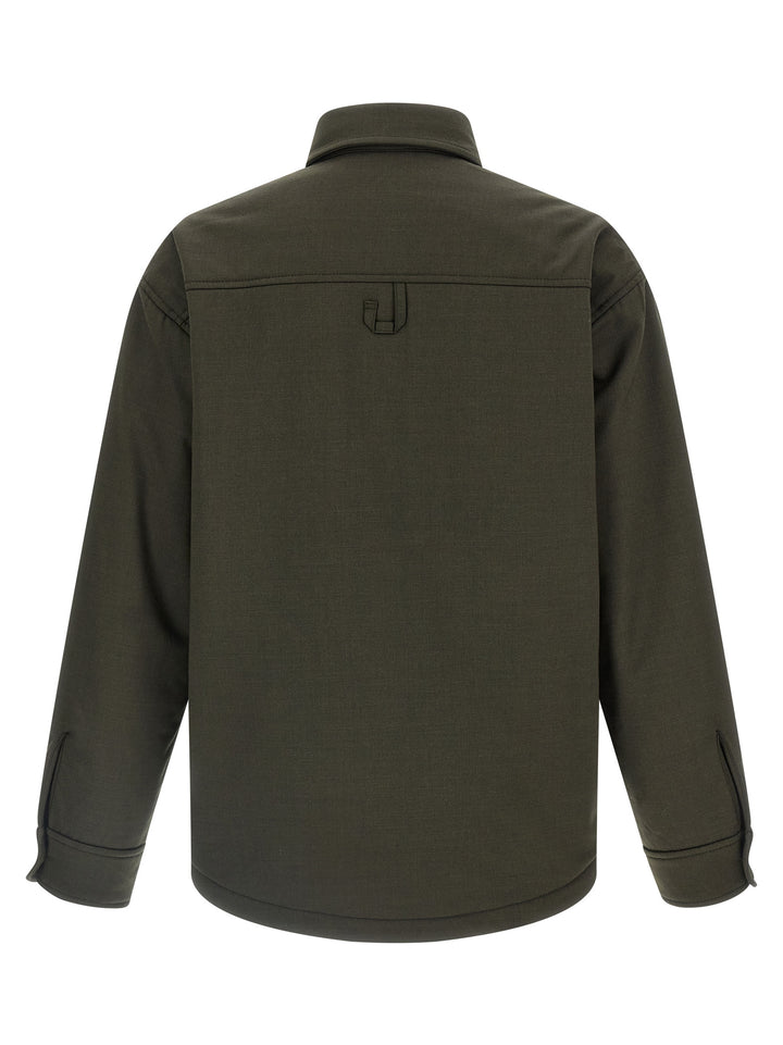 Jacquemus La Chemise Boulanger Puffer Jackets - Verde | 2f176a01c80c0ceae1d1d7f52f6288e0e9fbfd89