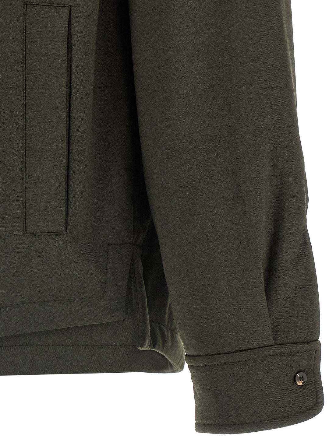 Jacquemus La Chemise Boulanger Puffer Jackets - Verde | acd65380fe0cb60ac00eeef4345d23ebcba107c0