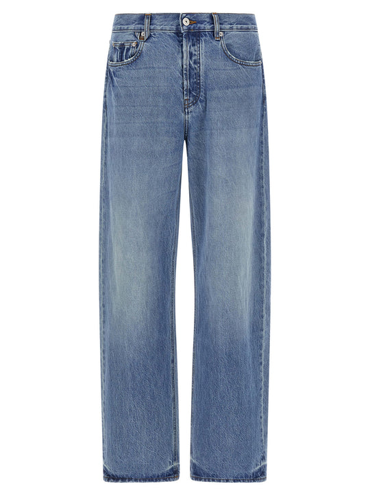 Le De-Nime Droit Jeans Blu
