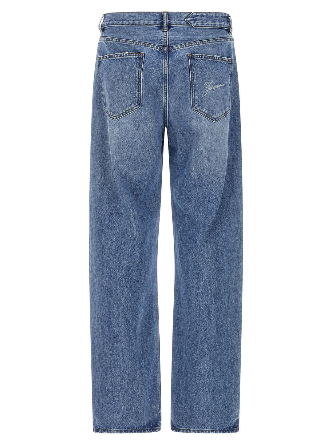 Jacquemus Le De-Nime Droit Jeans - Blu | c465a50b913229ce6ea2892c7050569022c05cb5