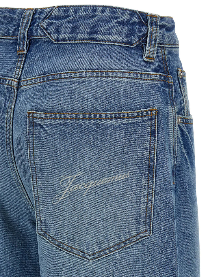 Jacquemus Le De-Nîmes Large Jeans - Celeste | cc1c394b8d153665ab3932742ef61d5f76fe2fbc