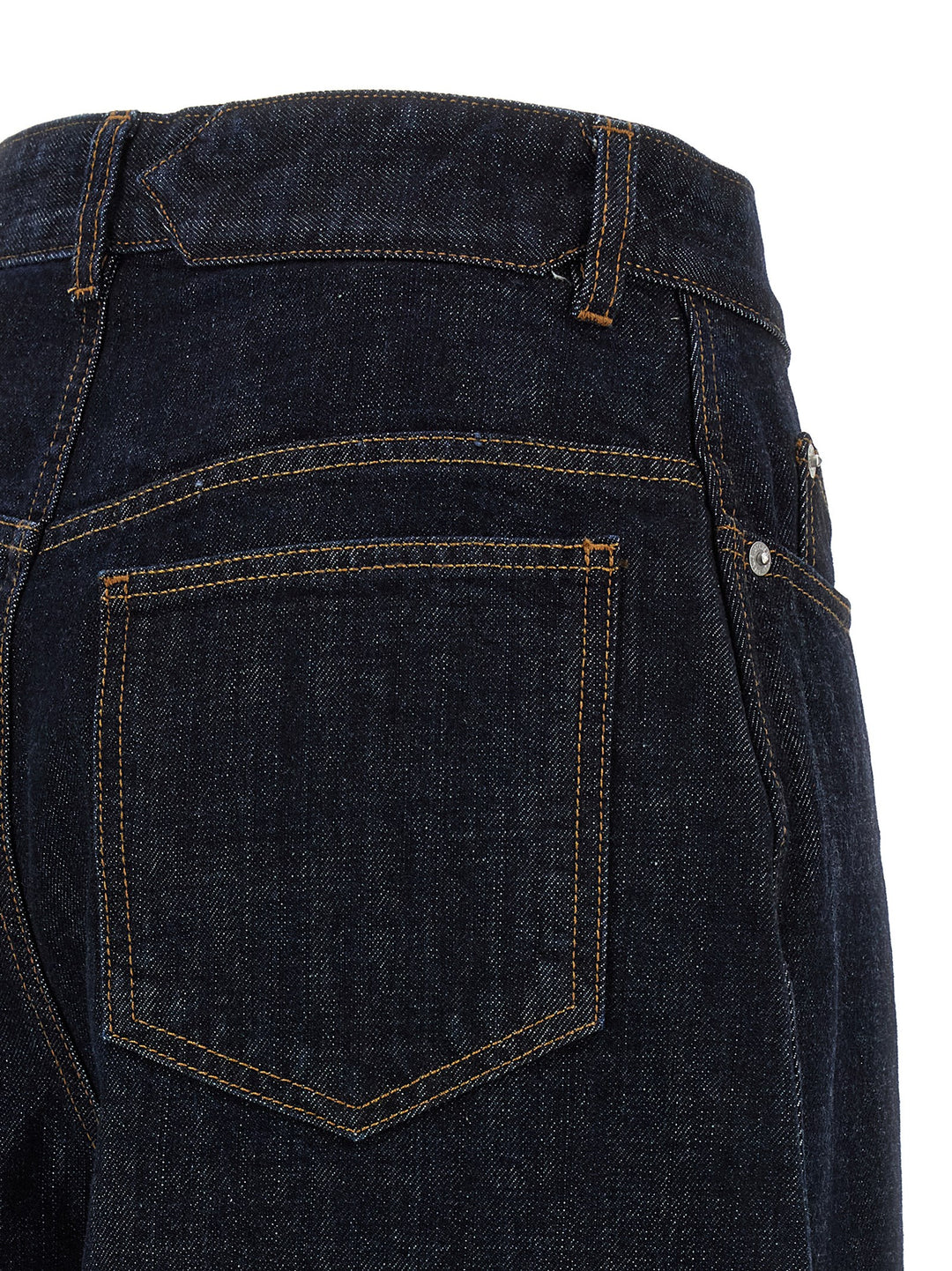 Jacquemus Le De-Nimes Ovalo Jeans - Blu | c75ef426a656ad5c709d8ef2fbce2e90da18391a