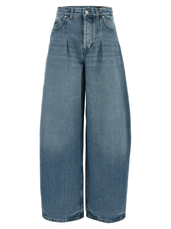 Jacquemus Le De-Nimes Ovalo Jeans - Celeste | c2ae3f765860a708d0207aca1547c9223bfa01de