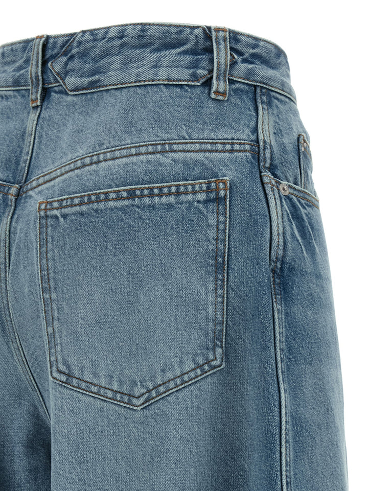 Jacquemus Le De-Nimes Ovalo Jeans - Celeste | b1f68d8a7dcc2d6a830cd5ced40e798e6dd8b0e9
