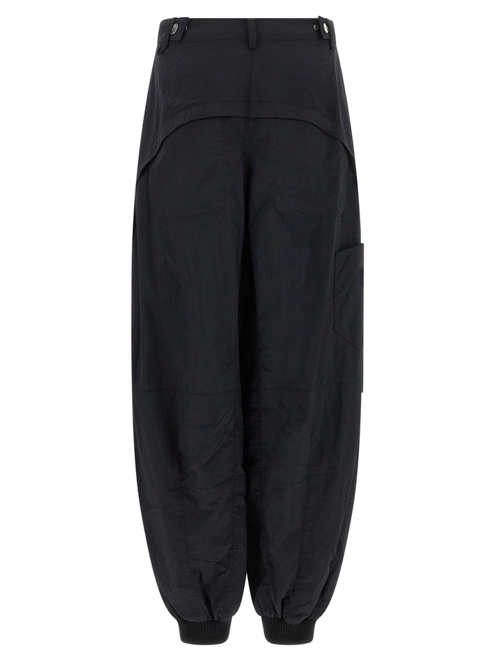 Jacquemus Le Cargo Ovalo Pantaloni - Nero | a203ea5a82152e1dbd2dd48c211b77b9e226b449