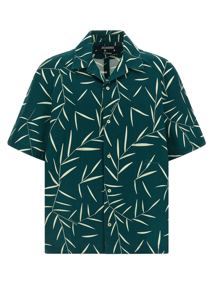 Jacquemus La Chemise Fonccio Camicie - Verde | 0336739424dba7b892dd3b47cd87c729f0ec6a51