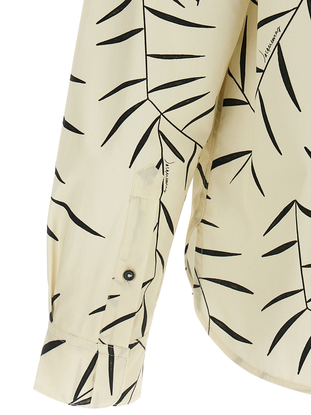 Jacquemus La Chemise Simon Camicie - Bianco/Nero | 01a0ee8e524b8ba5695ed3c81cd07b17e3144705