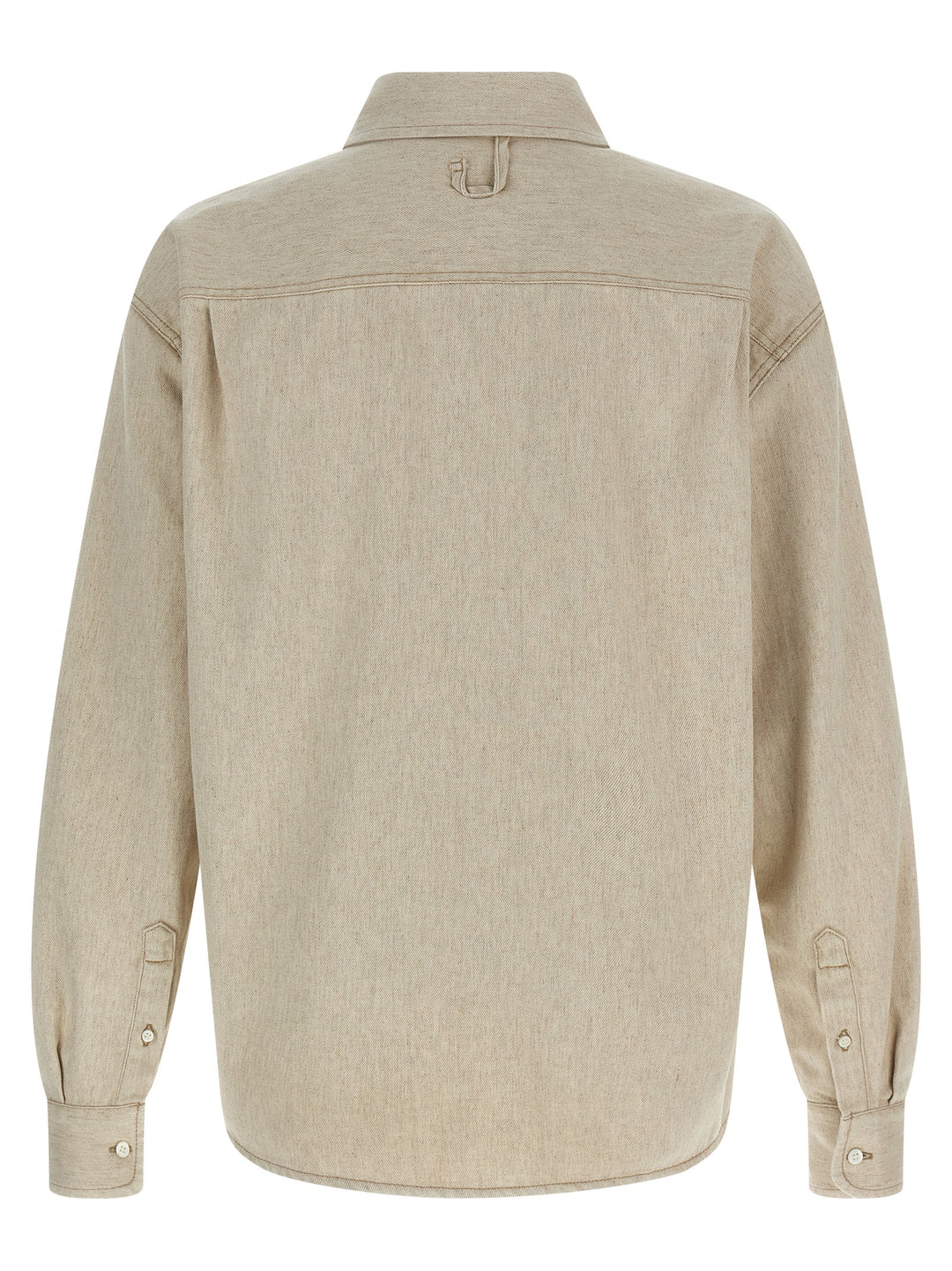 Jacquemus La Chemise De-Nîmes Simon Camicie - Beige | ede887826748f6c698a2ace3be6d959ef56b510f
