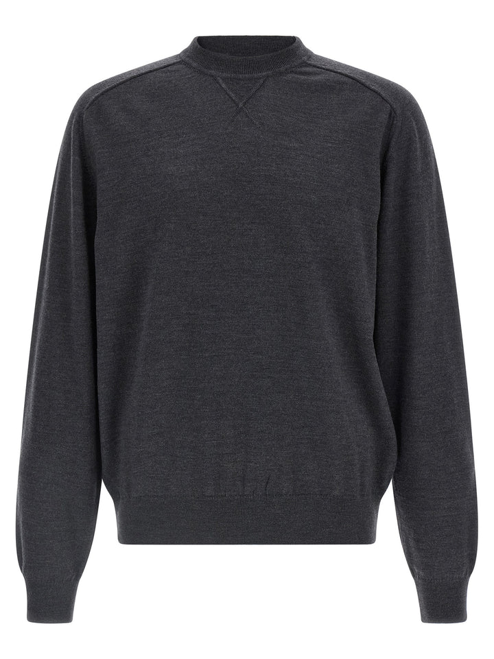 Jacquemus Le Sweater Brodé Maglioni - Grigio | 7b5f3944aae28d0f7a58d490aff15e40968574a7