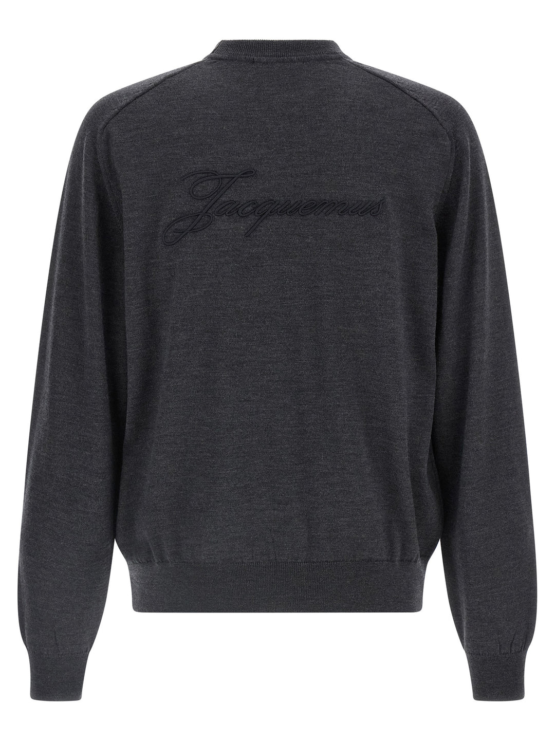 Jacquemus Le Sweater Brodé Maglioni - Grigio | 886f2323df3d2aa4d5d84aea93762374251687a9