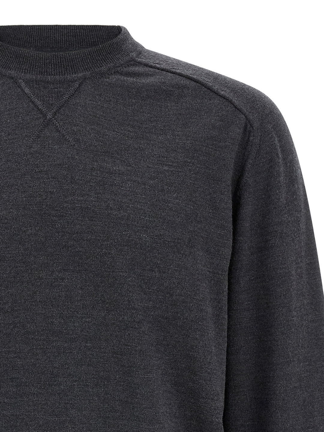 Jacquemus Le Sweater Brodé Maglioni - Grigio | 497818e6bfe546b7113e2b5ac28dc1157ed54702