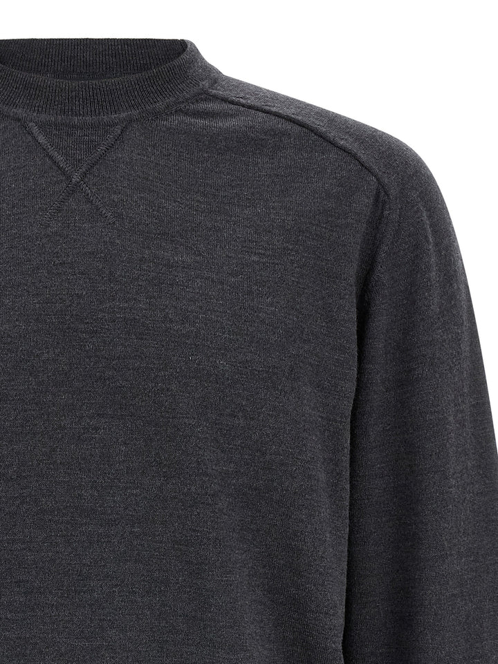 Jacquemus Le Sweater Brodé Maglioni - Grigio | 497818e6bfe546b7113e2b5ac28dc1157ed54702