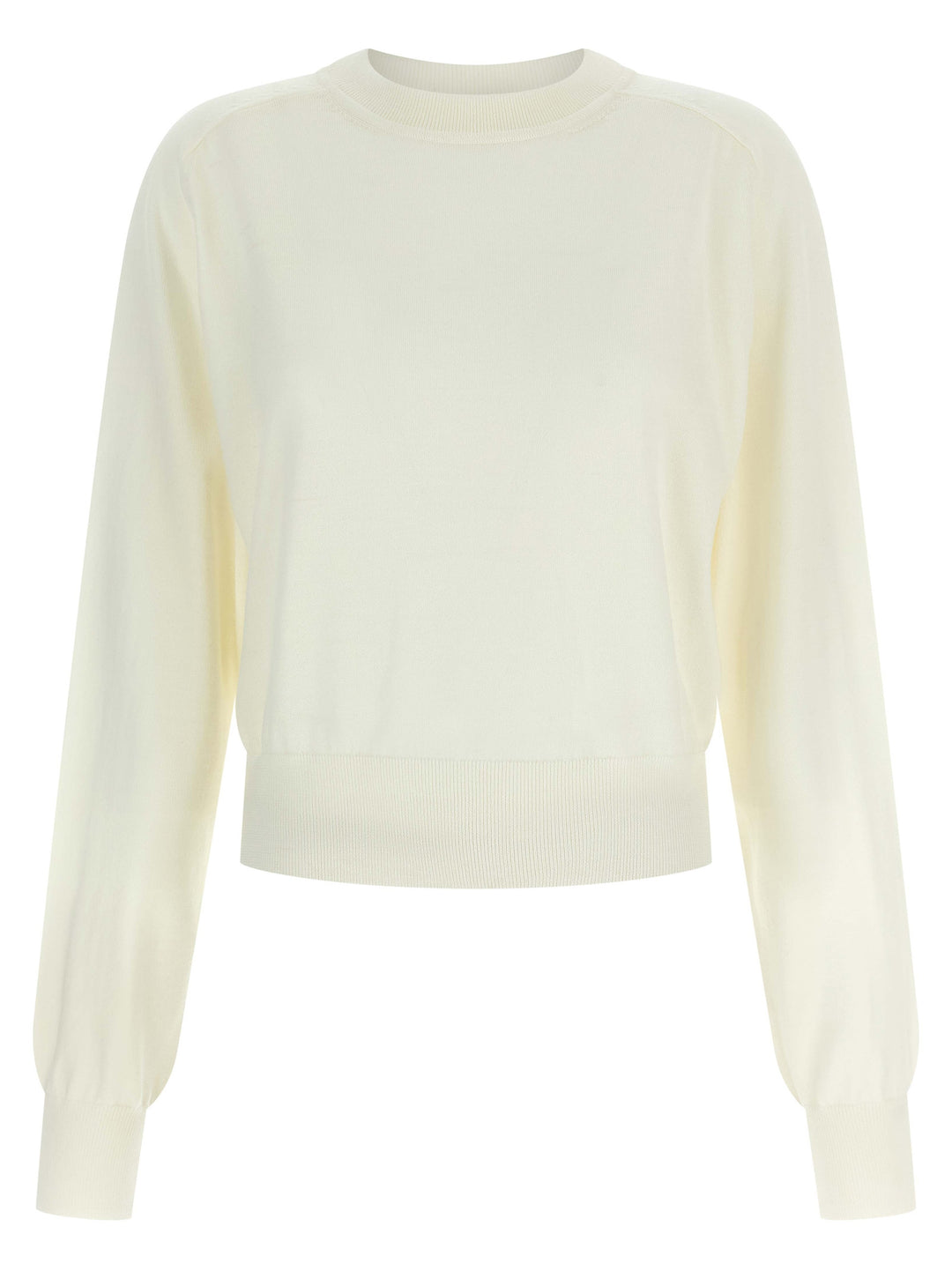 Jacquemus Le Sweater Brodé Maglioni - Bianco | ebc80d32231e64b90d54eb62f728f4c14ae71751