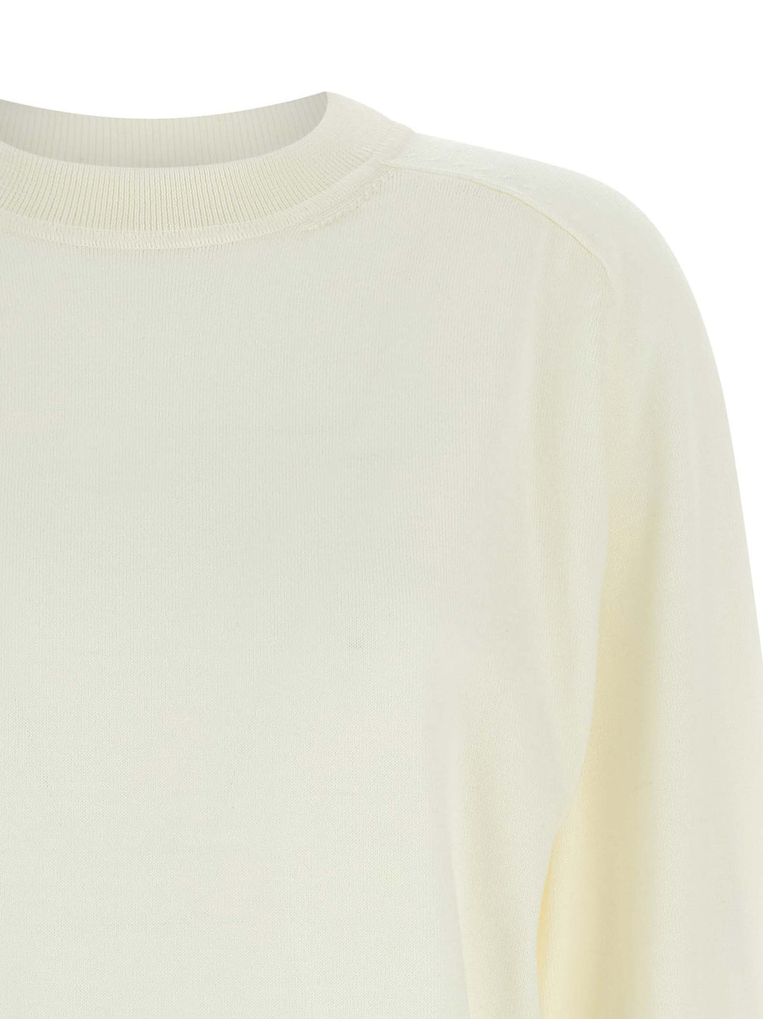 Jacquemus Le Sweater Brodé Maglioni - Bianco | e5f1e3a8c1ec7ec0611432dae010d012803515b1