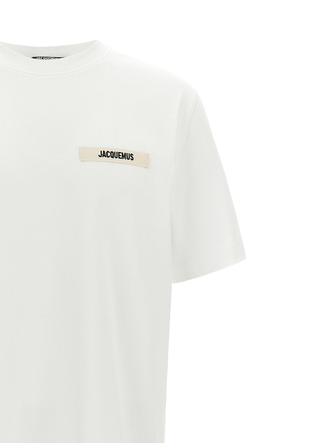 Jacquemus Gros Grain T shirt - Bianco | 542ccacb6ad07e82cc54e2ab85439545b90d5328
