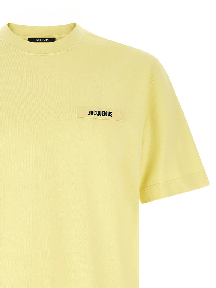 Jacquemus Le  Gros-Grain T shirt - Giallo | ee28b9421eaafc36e1b7129404d0b24f6eeb6742