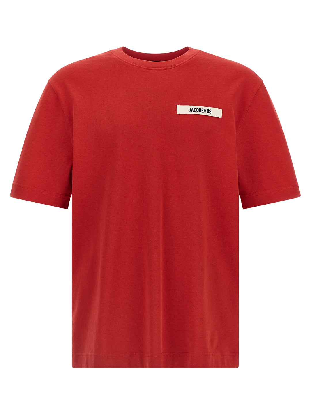 Jacquemus Gros Grain T shirt - Rosso | b8456b58167cd916378f2ff3255521c61511ad20