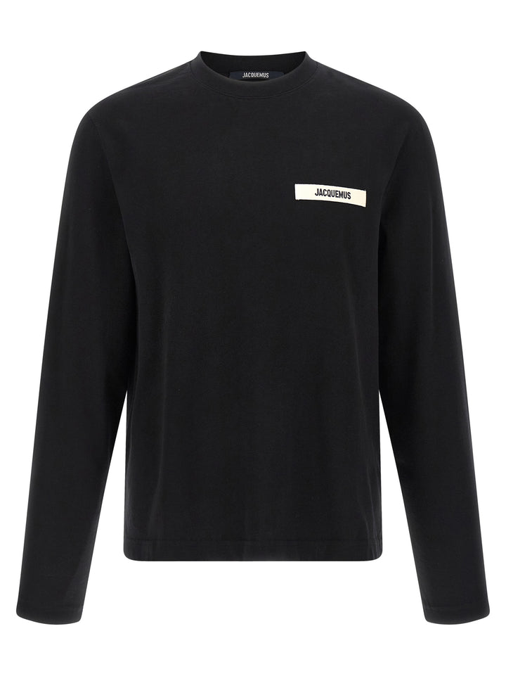 Jacquemus Le  Gros-Grain T shirt - Nero | 5cb99ec79430d86ecd9f595c4cc752413fc4b2dd