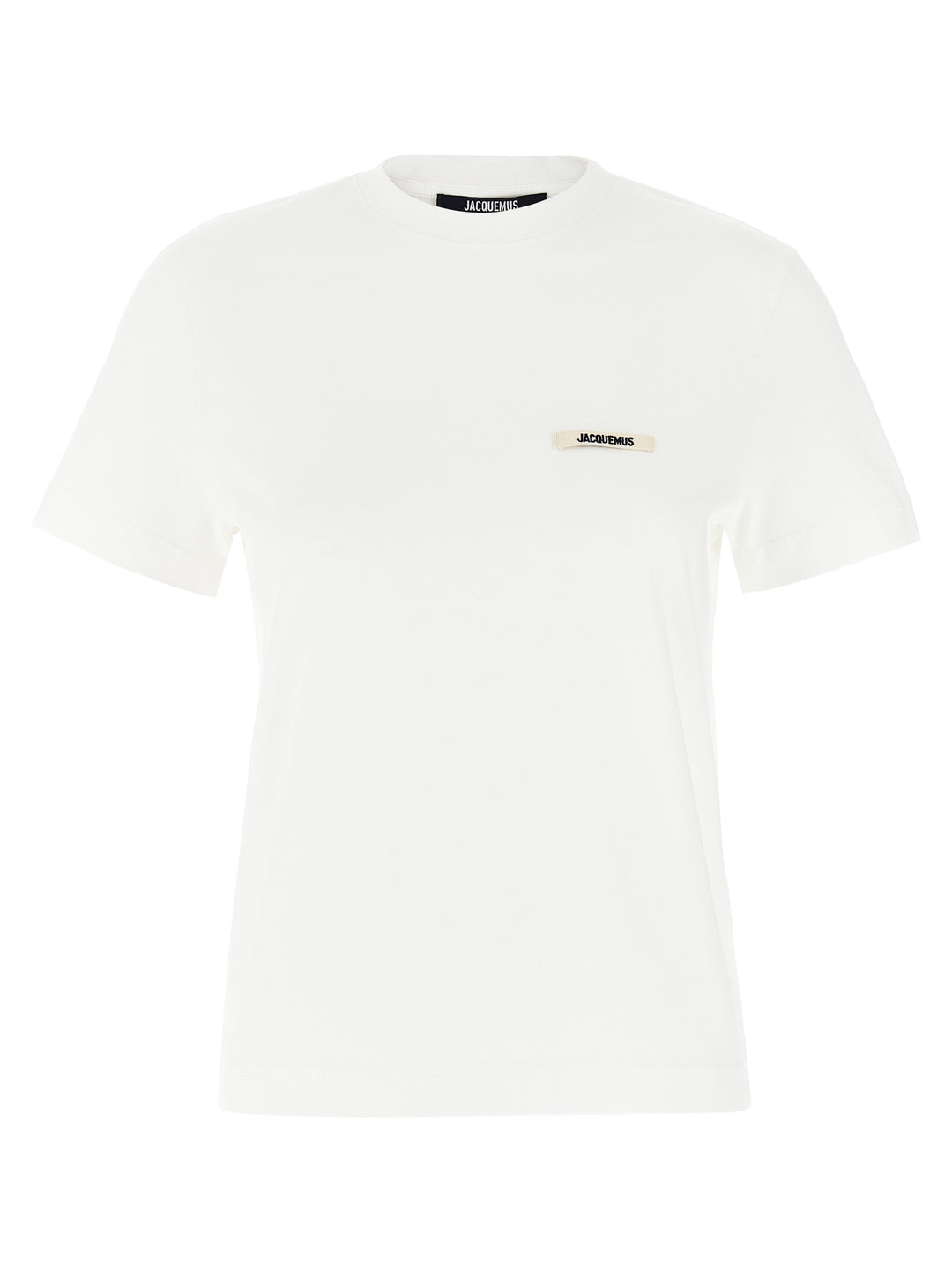 Jacquemus Le  Gros-Grain T shirt - Bianco | c6b750e9ccc3e0e78bace696e2561ef81b7171f0