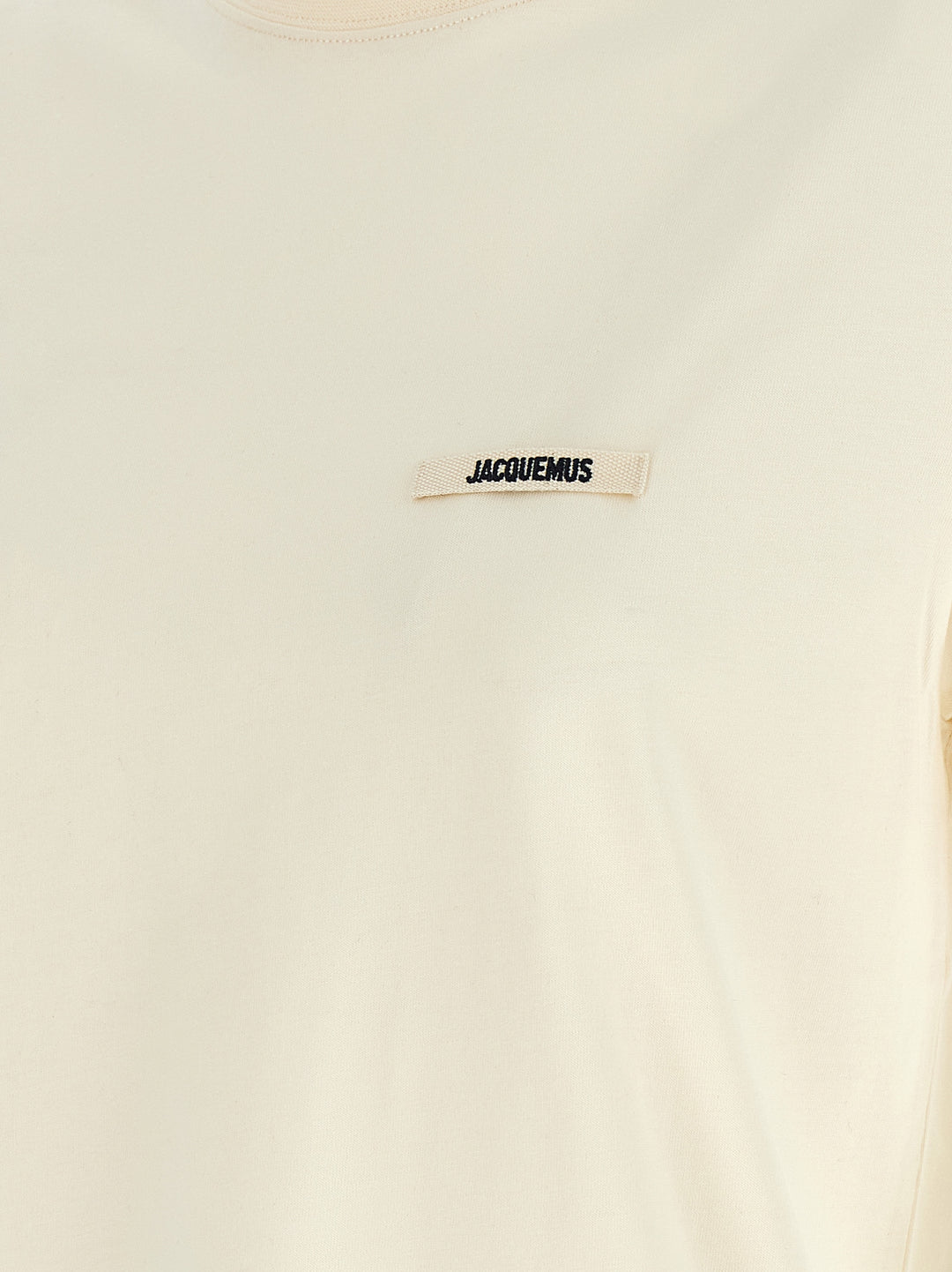 Jacquemus Le  Gros-Grain T shirt - Beige | 4cef831e1e32a4ae8f8800bc3c0d986c10eb850c