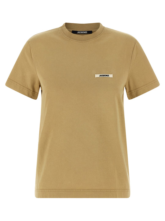 Le Gros-Grain T Shirt Beige