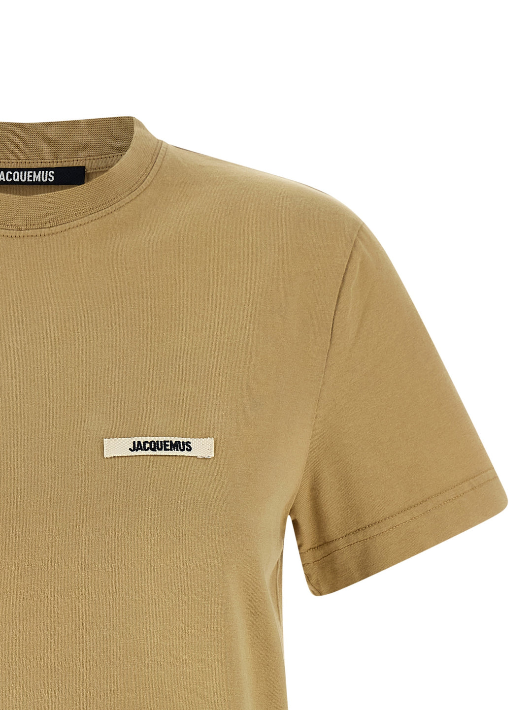 Jacquemus Le  Gros-Grain T shirt - Beige | 7b5426d9096a791a77468a7c44f1cc5a393d4494