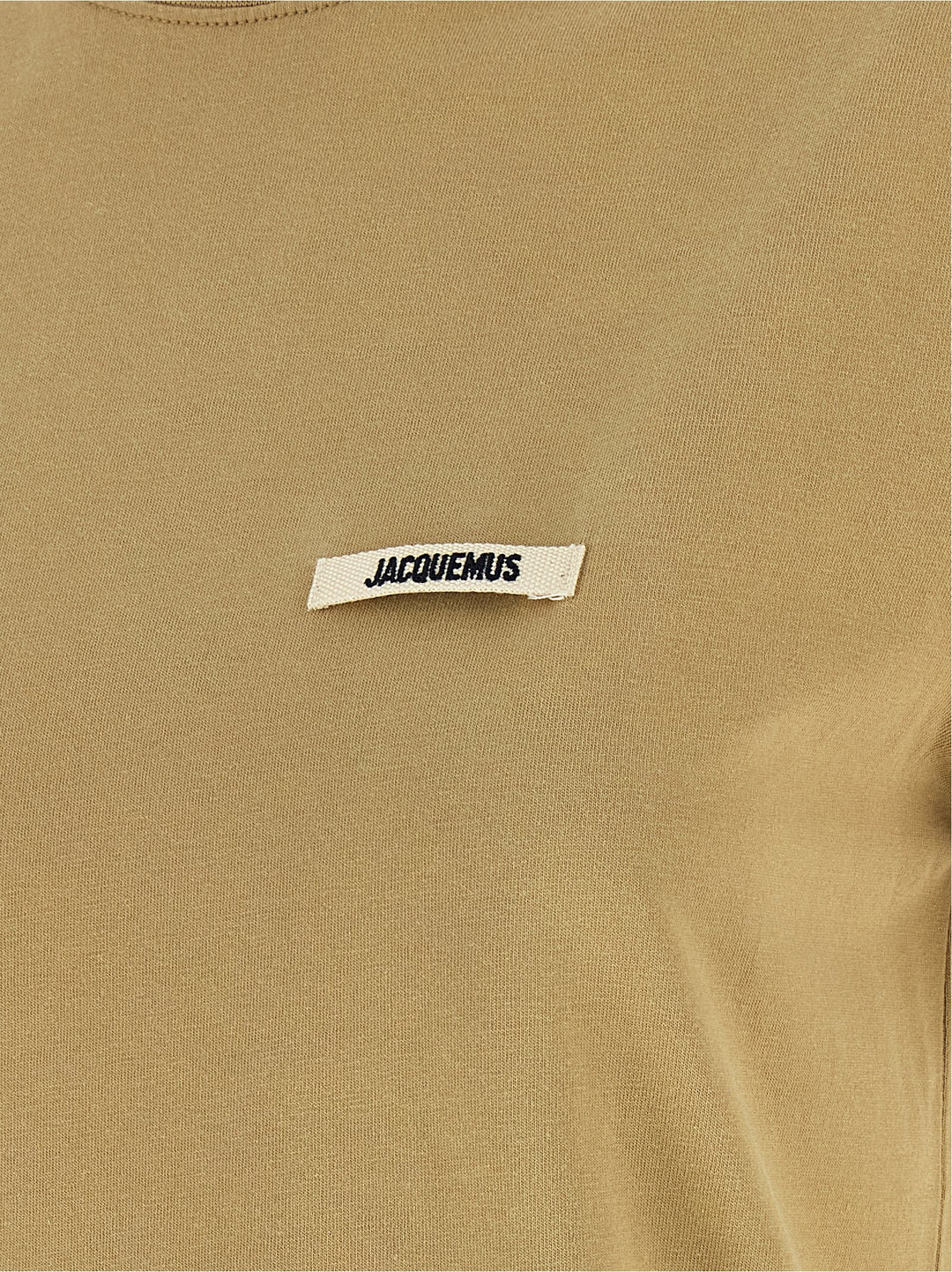 Jacquemus Le  Gros-Grain T shirt - Beige | e4448c32fa68b494e265032bc76b274f1a117349