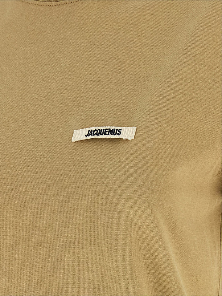 Jacquemus Le  Gros-Grain T shirt - Beige | e4448c32fa68b494e265032bc76b274f1a117349