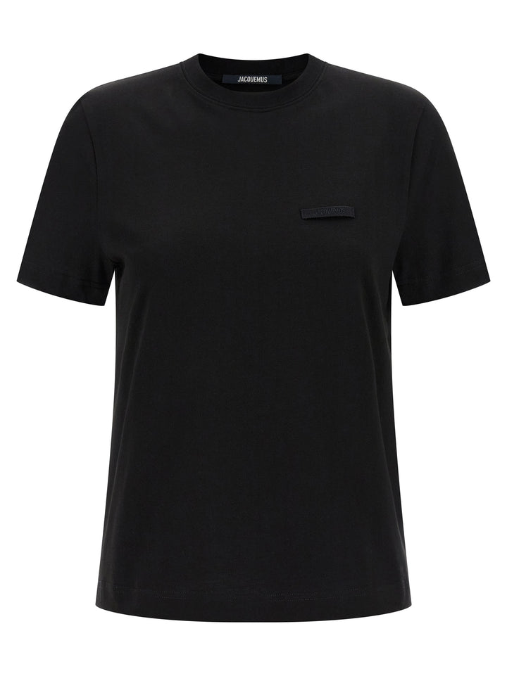 Jacquemus Le  Gros-Grain T shirt - Nero | a3d24c06aa91c62d5d093768b7a1cf95325ae750
