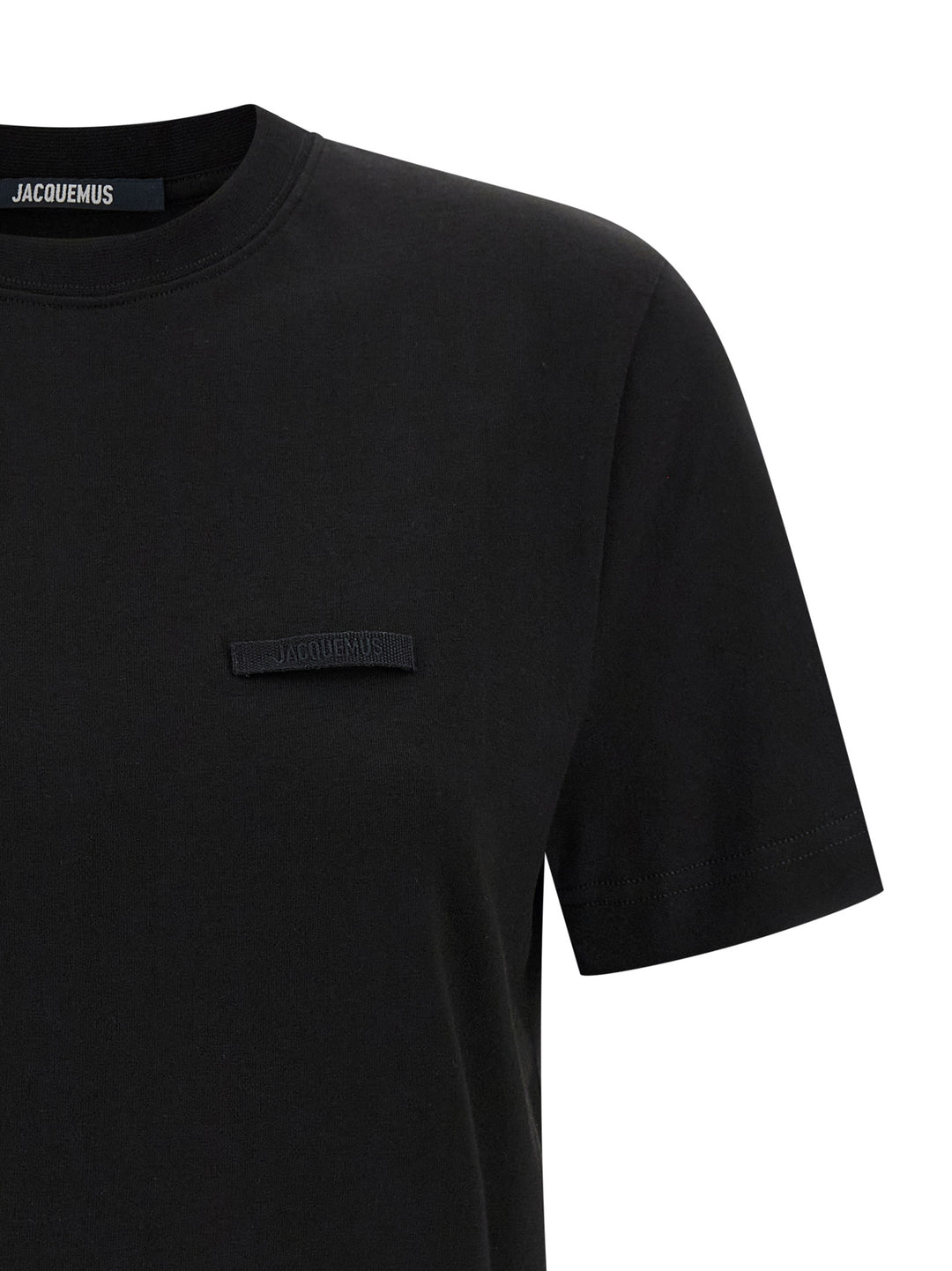 Jacquemus Le  Gros-Grain T shirt - Nero | 5144d88d2c6e2254eeebeb1ff2ceb5f71f8ce777