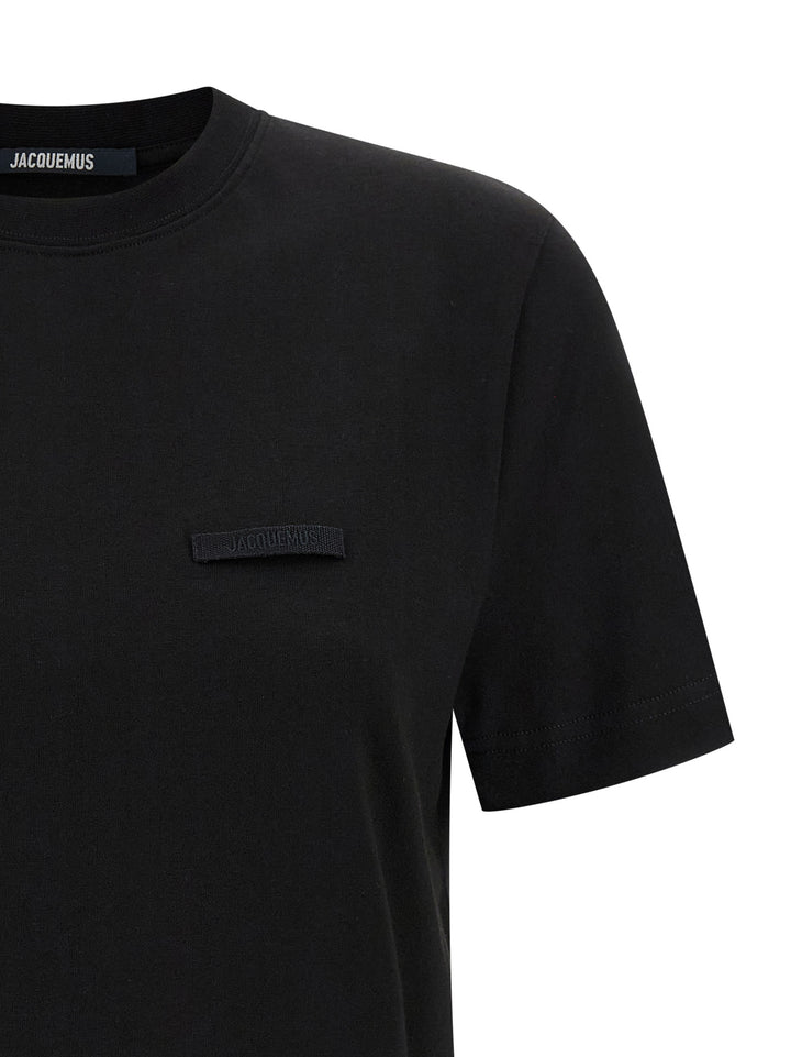 Jacquemus Le  Gros-Grain T shirt - Nero | 5144d88d2c6e2254eeebeb1ff2ceb5f71f8ce777