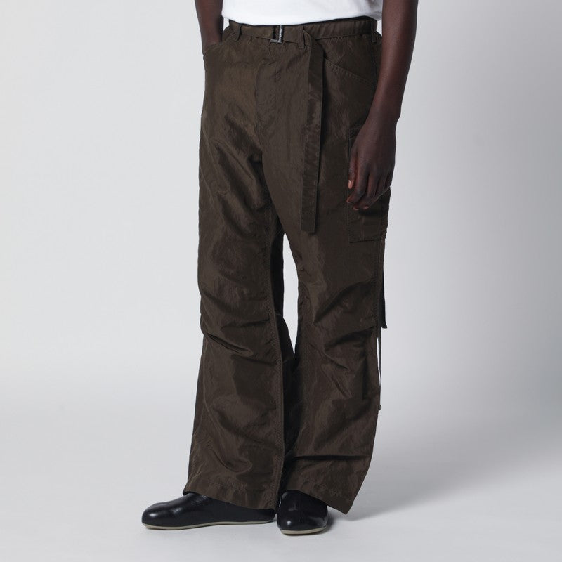 Sacai Pantaloni - Verde | 39caef58b0a57596e733f326a73baa2767349837