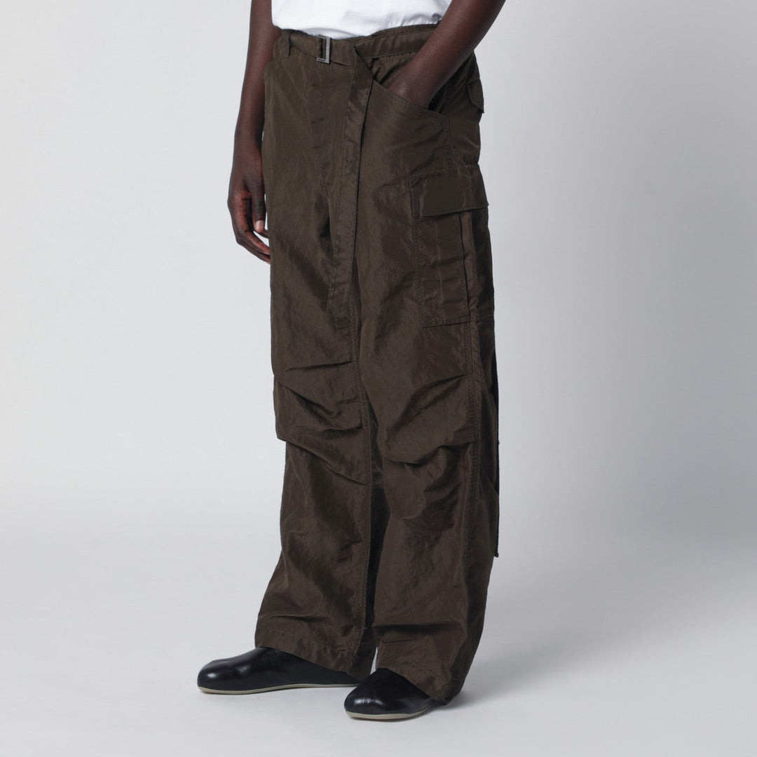 Sacai Pantaloni - Verde | 153eba0756d7814fd6eaf2552463c38d034143e0
