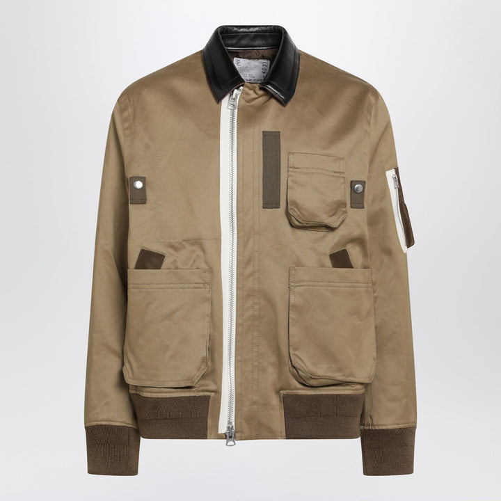 Sacai Coats & Jackets - Beige | 2edd5e0d6341768207789c8bfc12460d49d61d4d