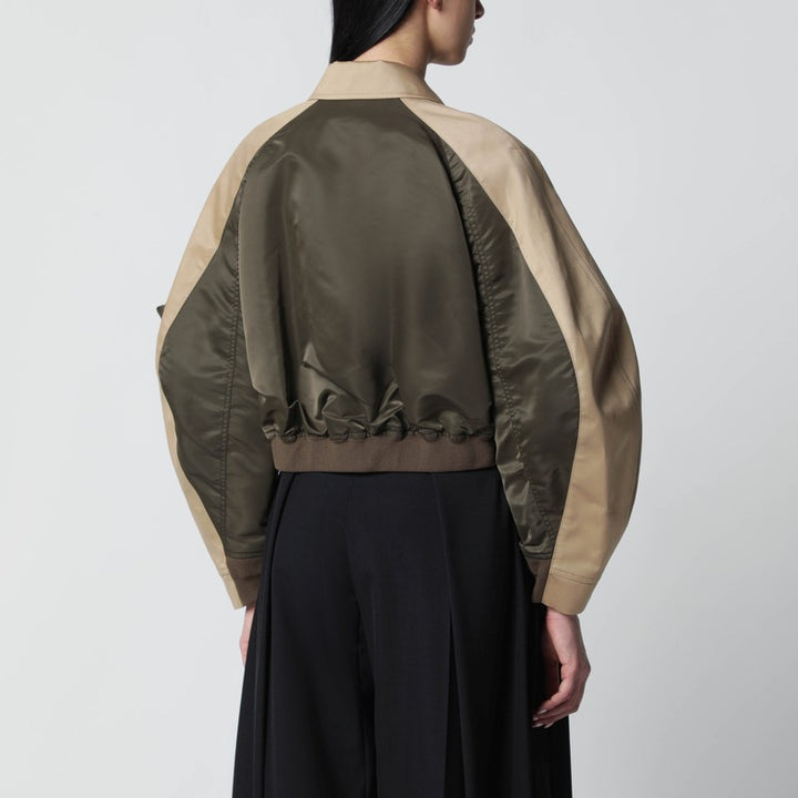 Sacai Coats & Jackets - Verde | 71f61cc8433ecd38bc51a66291655c69f0ef2348