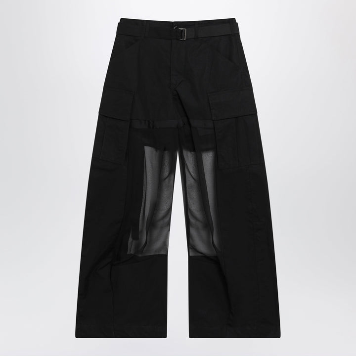Sacai Pantaloni - Nero | d0d6bb1d5e52f2aac7282a14be2b4677cbfe064e