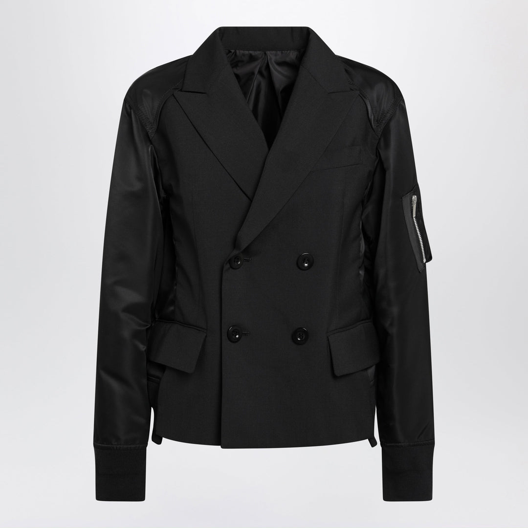 Sacai Coats & Jackets - Nero | d0ee0ccbbe98f44093275e27e289fd40c6b1d61b