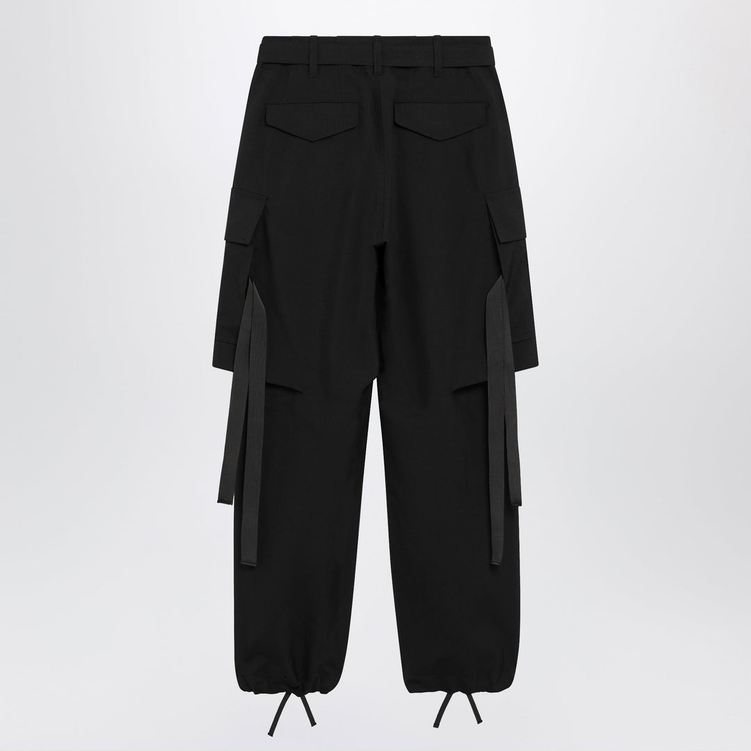 Sacai Pantaloni - Nero | f4f50f9854e0fb54c555fe3bee680d67f4d4efb4
