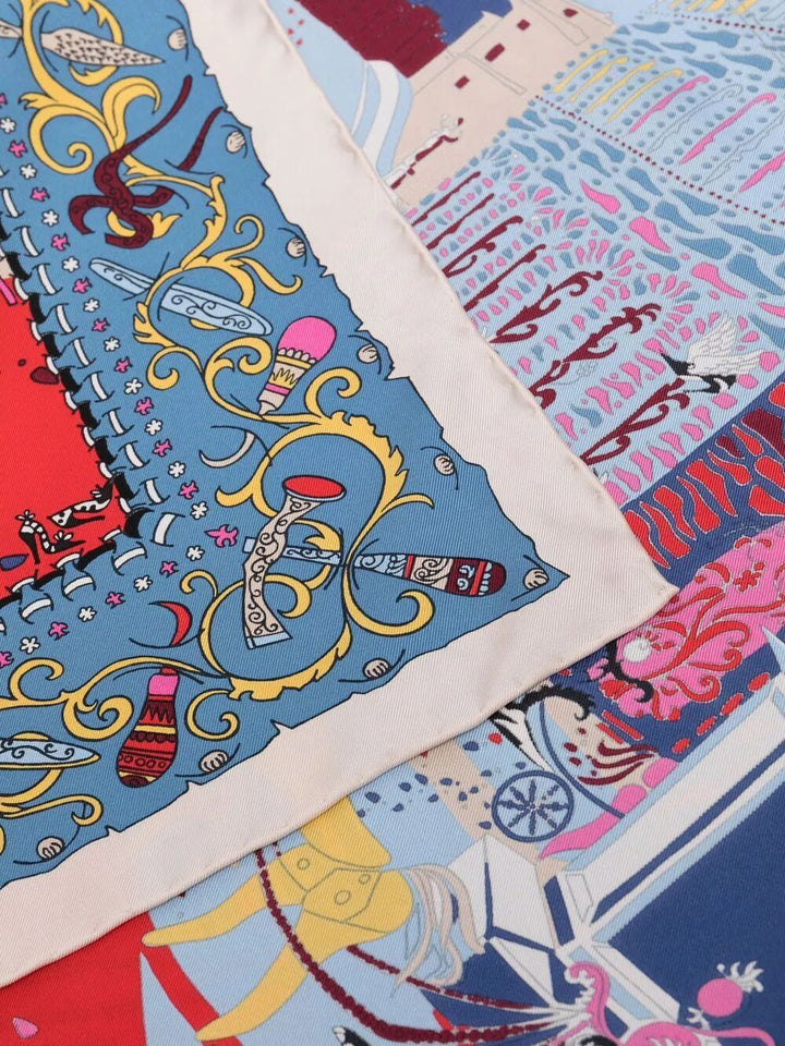 Ferragamo Foulards - Blu | 915efb70fa67acb88c582ed857fb3a26a3f2c40b