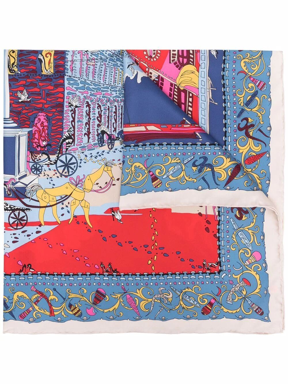 Ferragamo Foulards - Blu | 85092b26068413cb5b4782762164d07bf581df1b