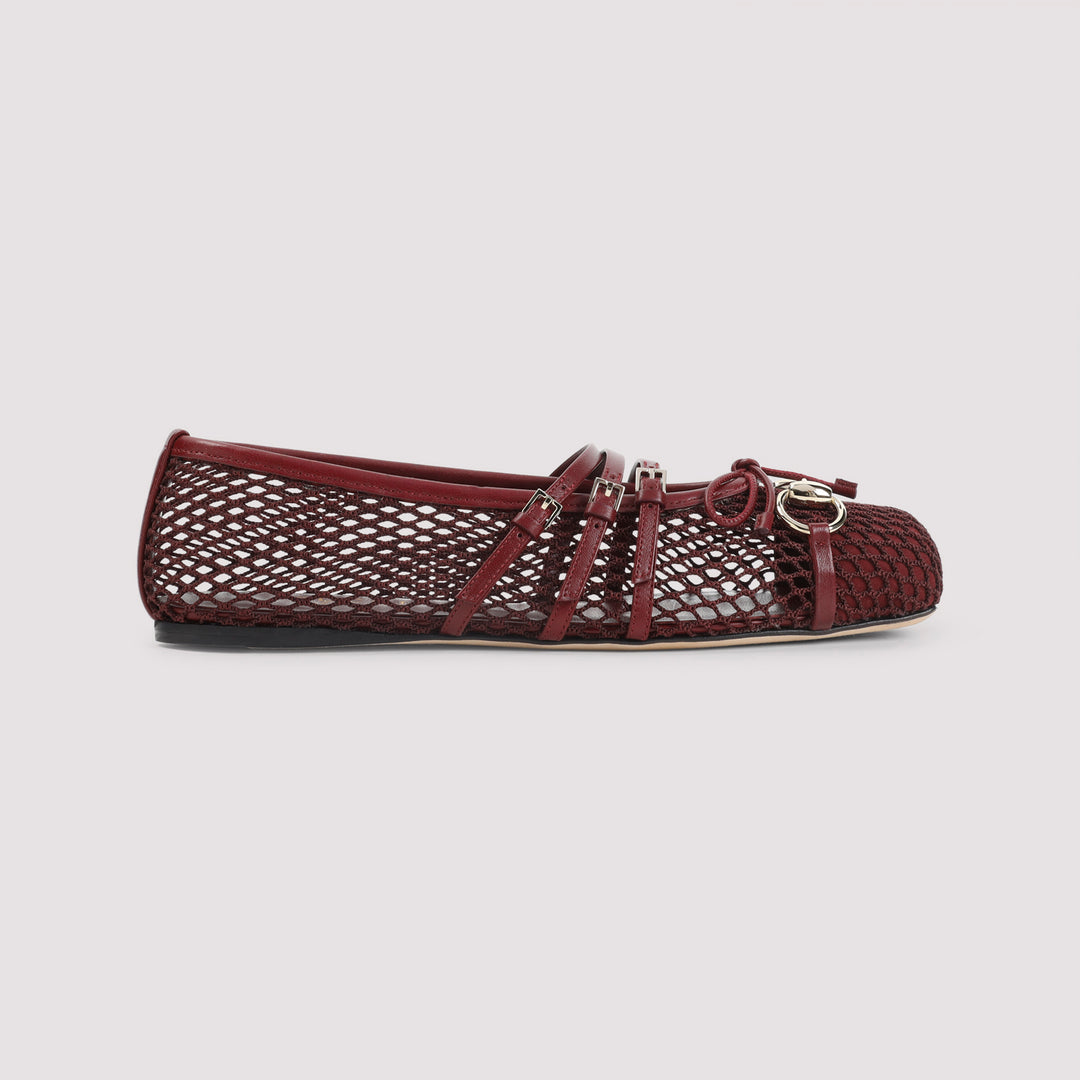Gucci Ballerinas - Rosso | f7d2affed68e85ef8f5fa49bcdbd6e25cbf6acd3
